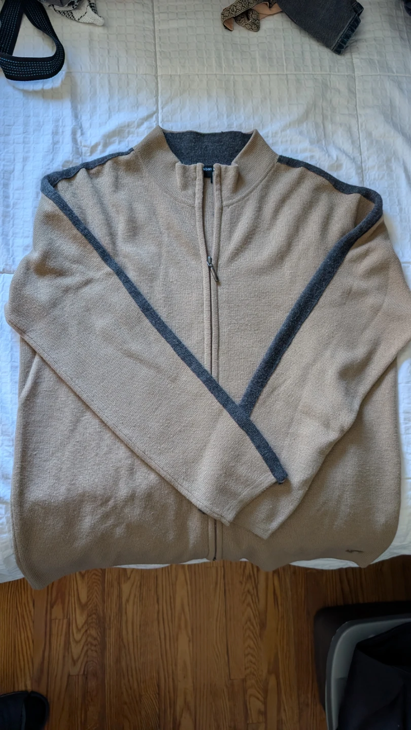 Urban Behavior full-zip sweater