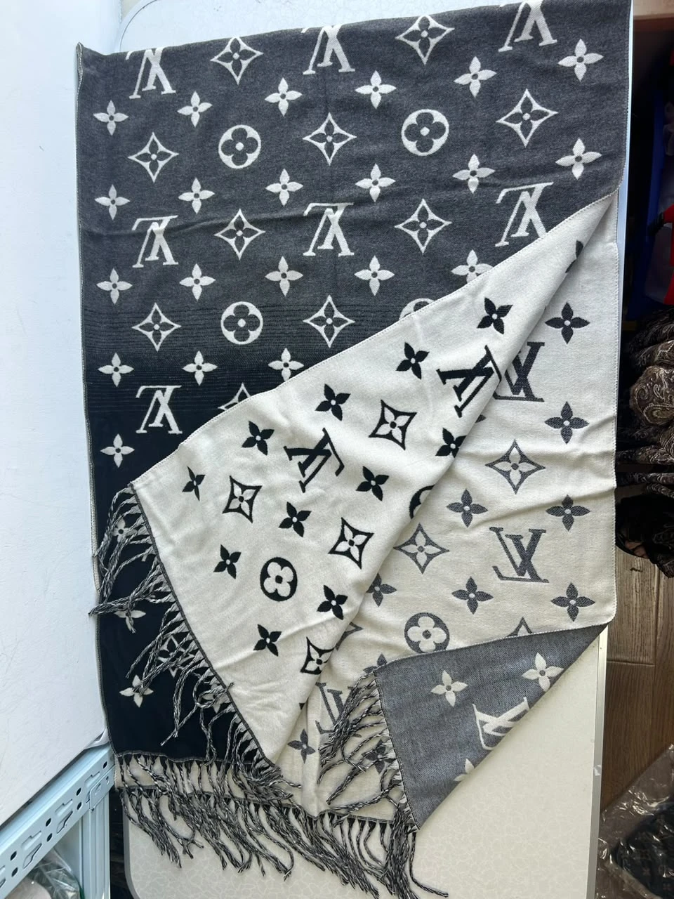 Louis Vuitton Monogram Reversible Scarf