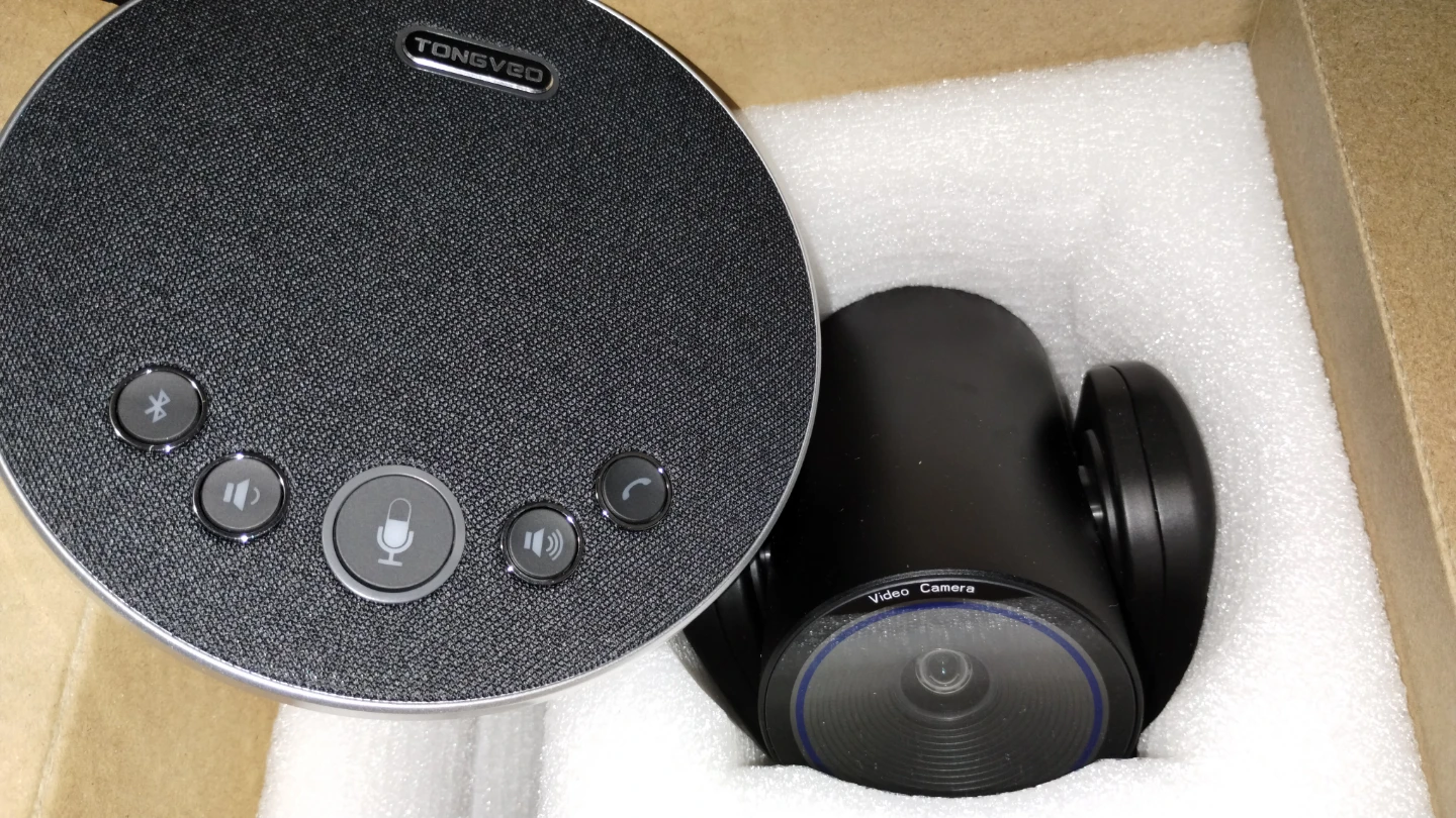 TONGVEO 4K AI PTZ Streaming Camera and Speakerphone - photo 3