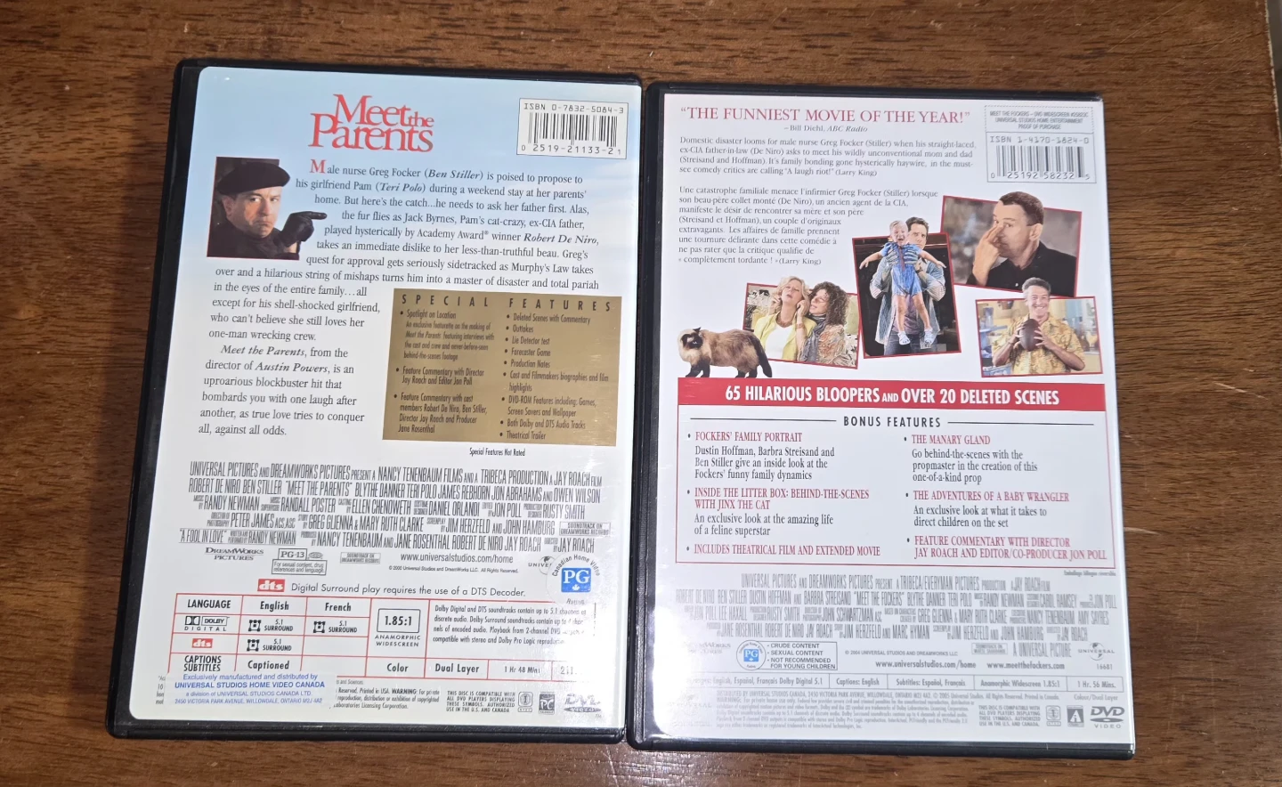 Meet the Parents & Meet the Fockers DVD Set - photo 2