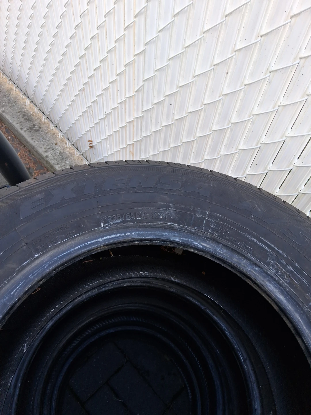 Toyo Extensa A/S Tires 235/65R16 - photo 4