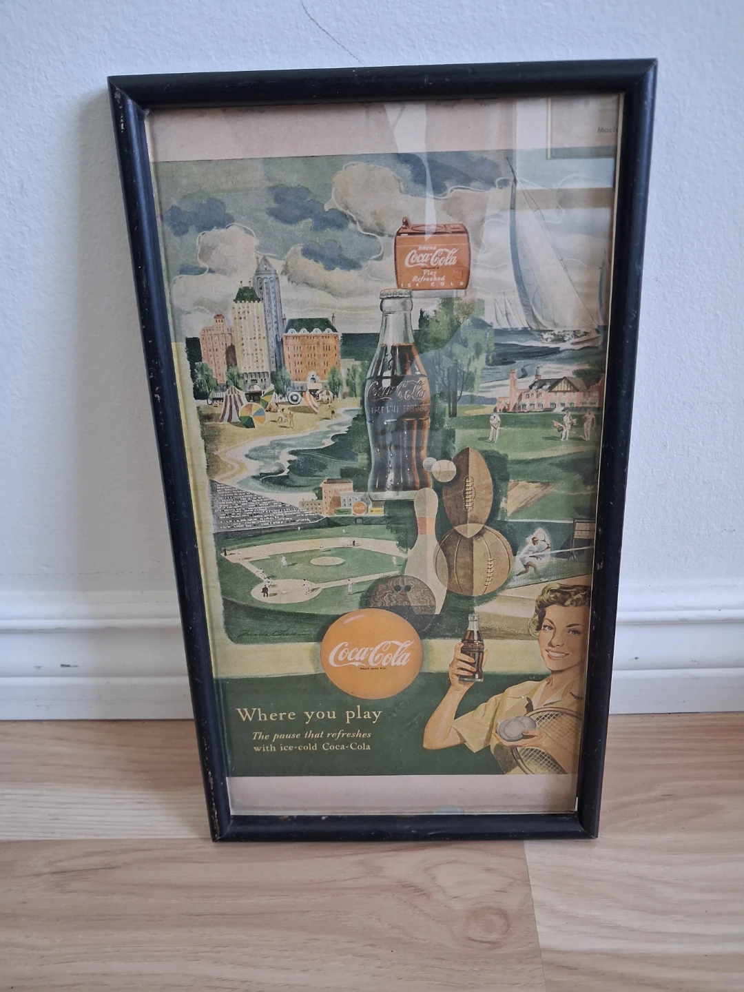 Vintage Coca-Cola Advertising Poster