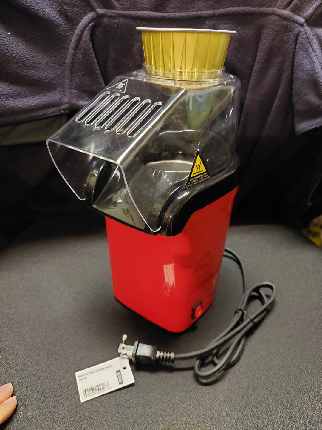 Hauz Hot Air Popcorn Maker