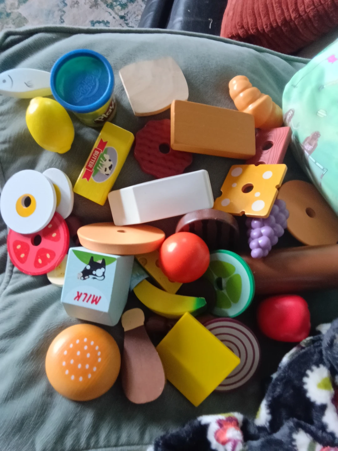 Wooden Play Food Set