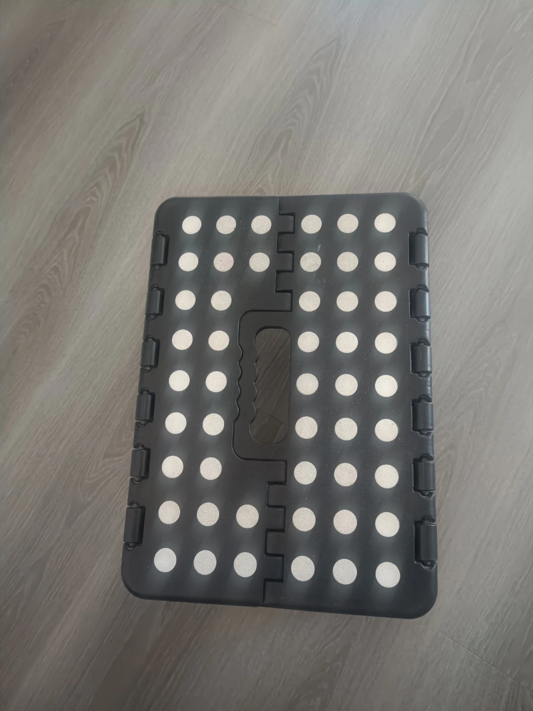 Black Folding Step Stool - photo 2