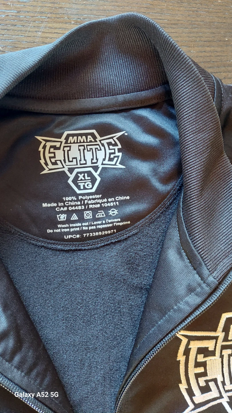 MMA Elite Black Track Jacket - photo 4