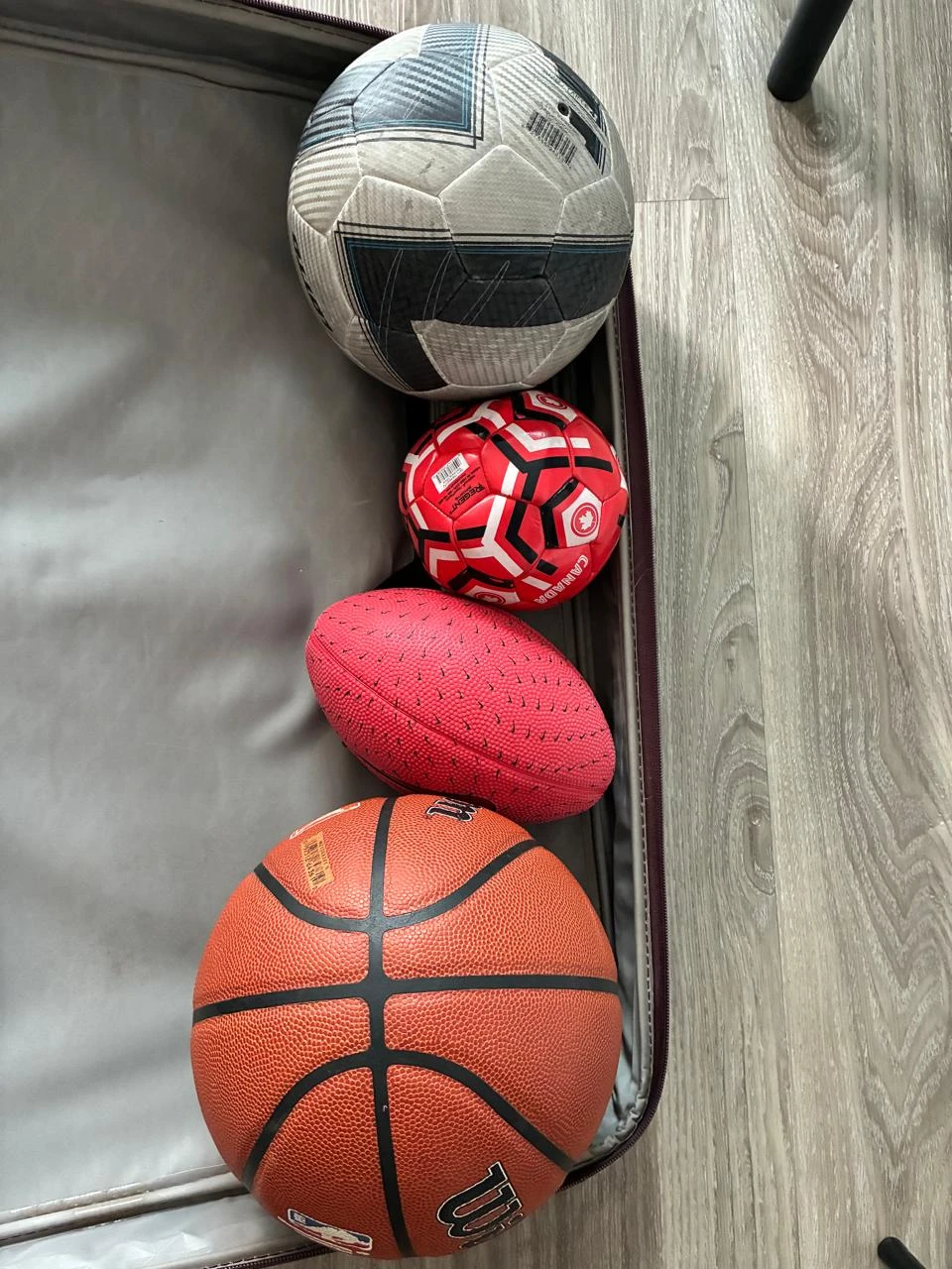 Set of 4 Assorted Sports Balls - photo 2