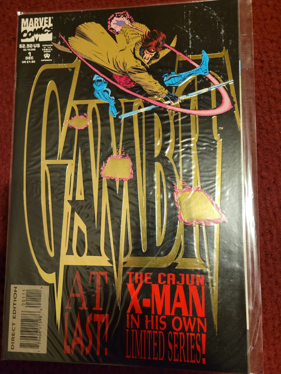 Gambit Issue 1 Marvel Comic