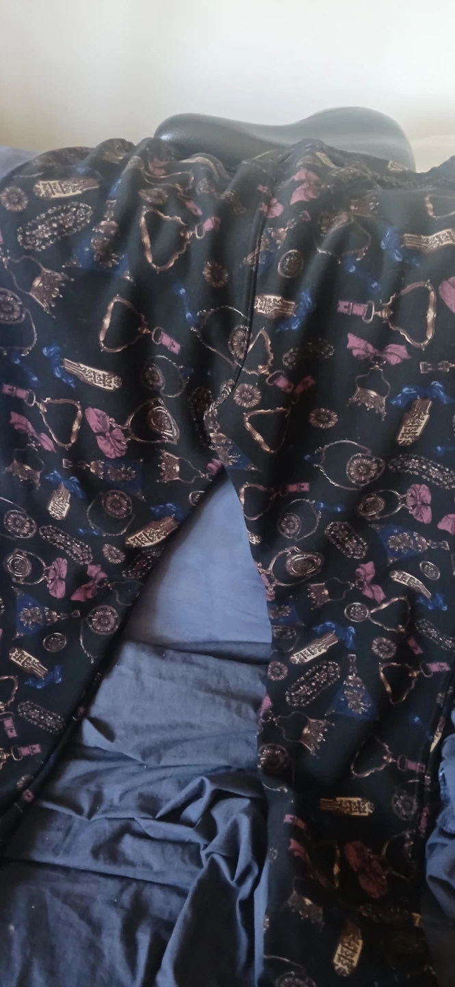 Patterned Black Jogger Pants - photo 5