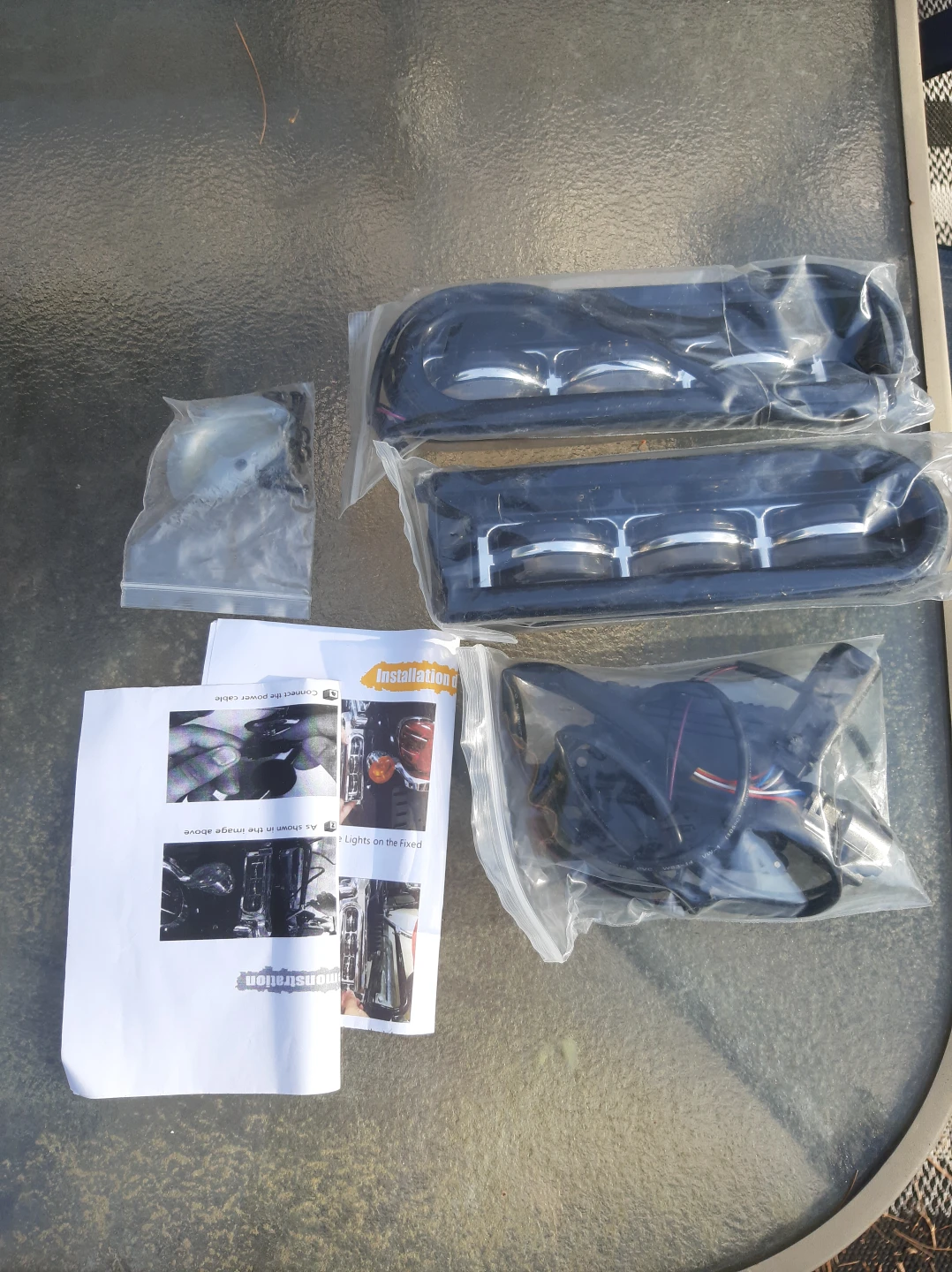 LED Harley Davidson Saddlebag Support Lights