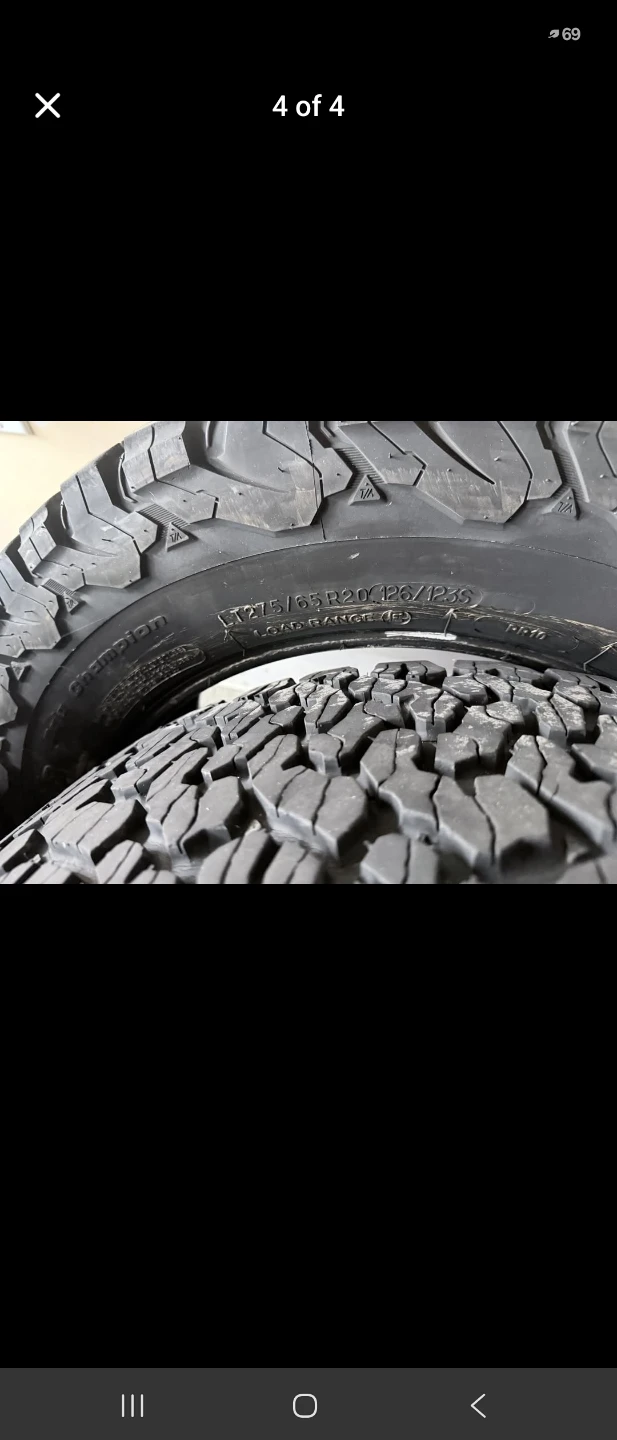 BFGoodrich All-Terrain T/A KO2 Tires