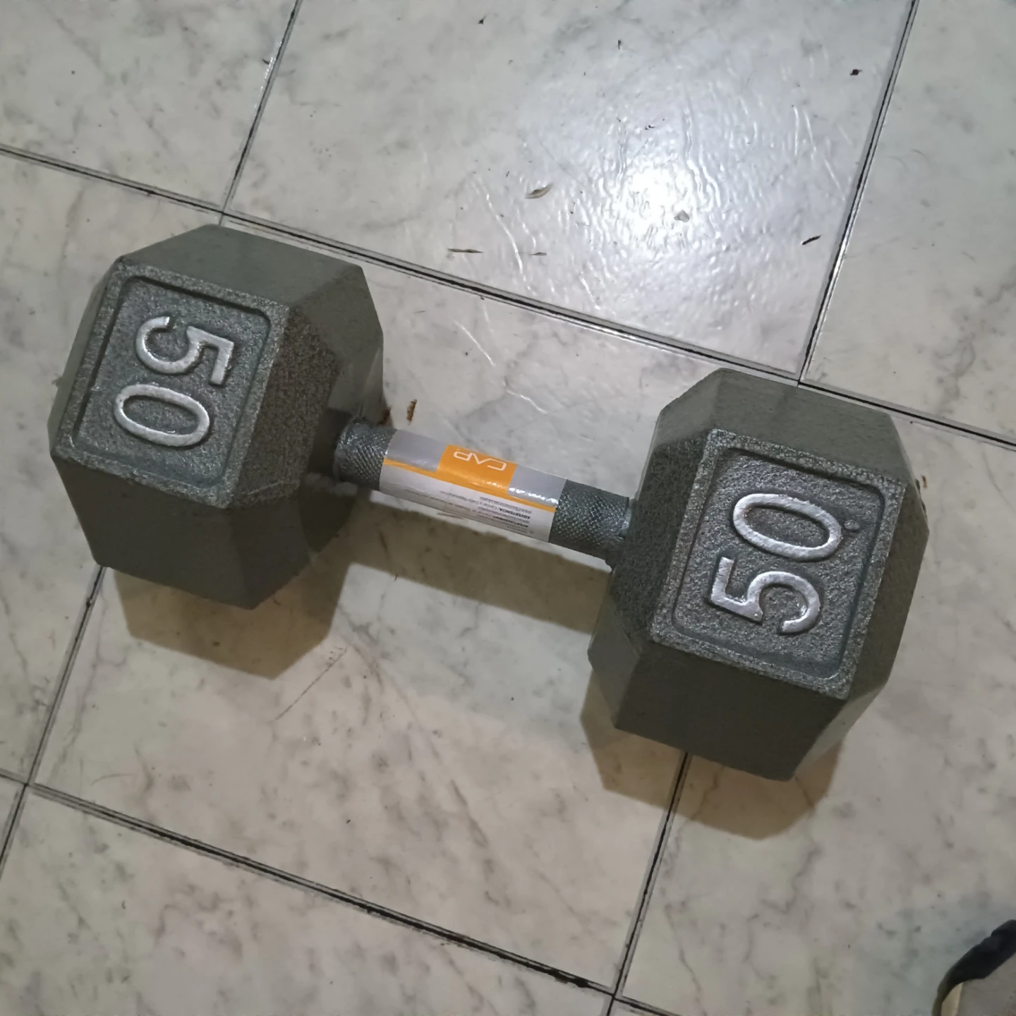 CAP 50lb Hex Dumbbell