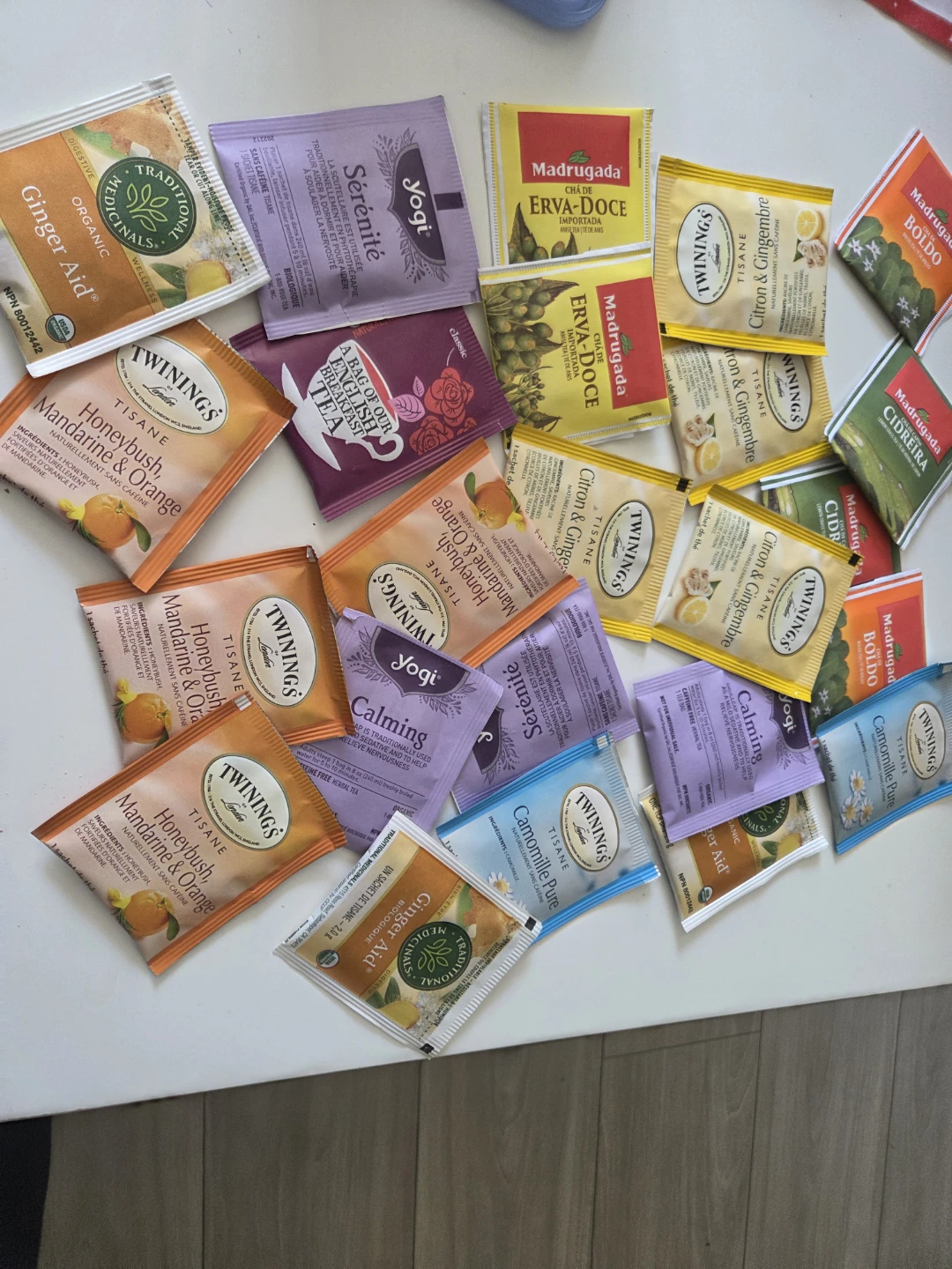 Assorted Herbal Tea Bag Collection