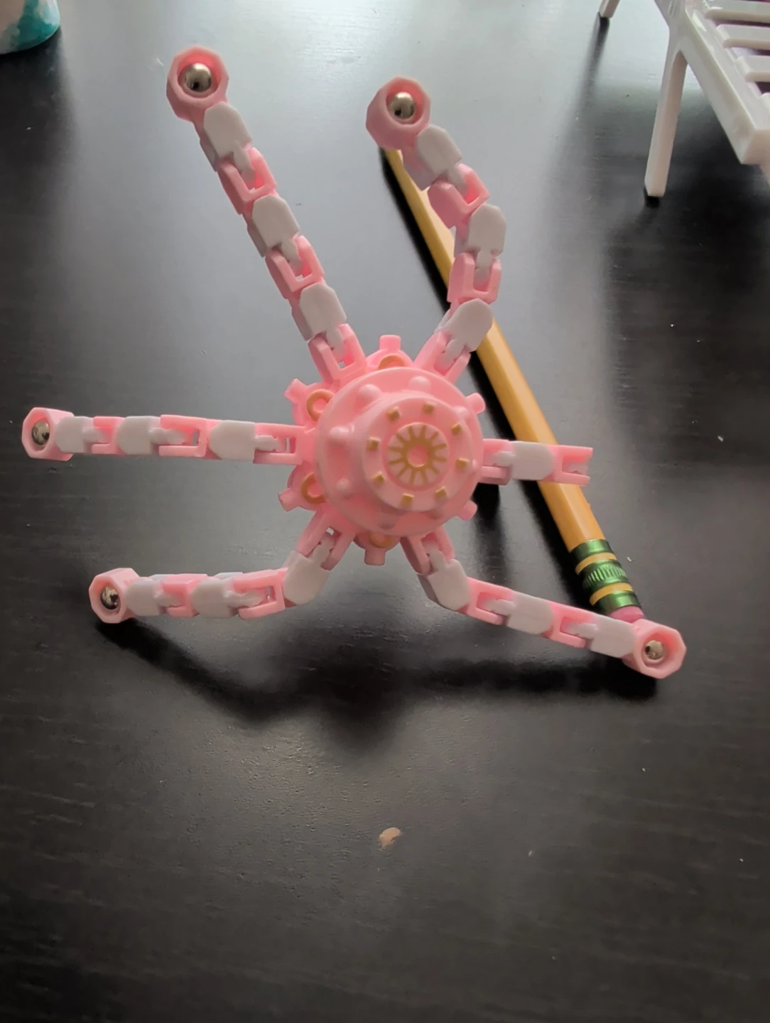 Pink Fidget Spinner Toy