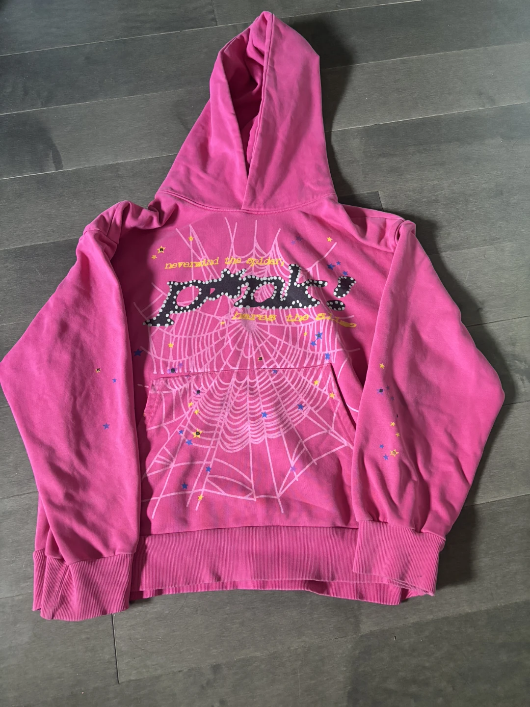 Pink Sp5der Hoodie