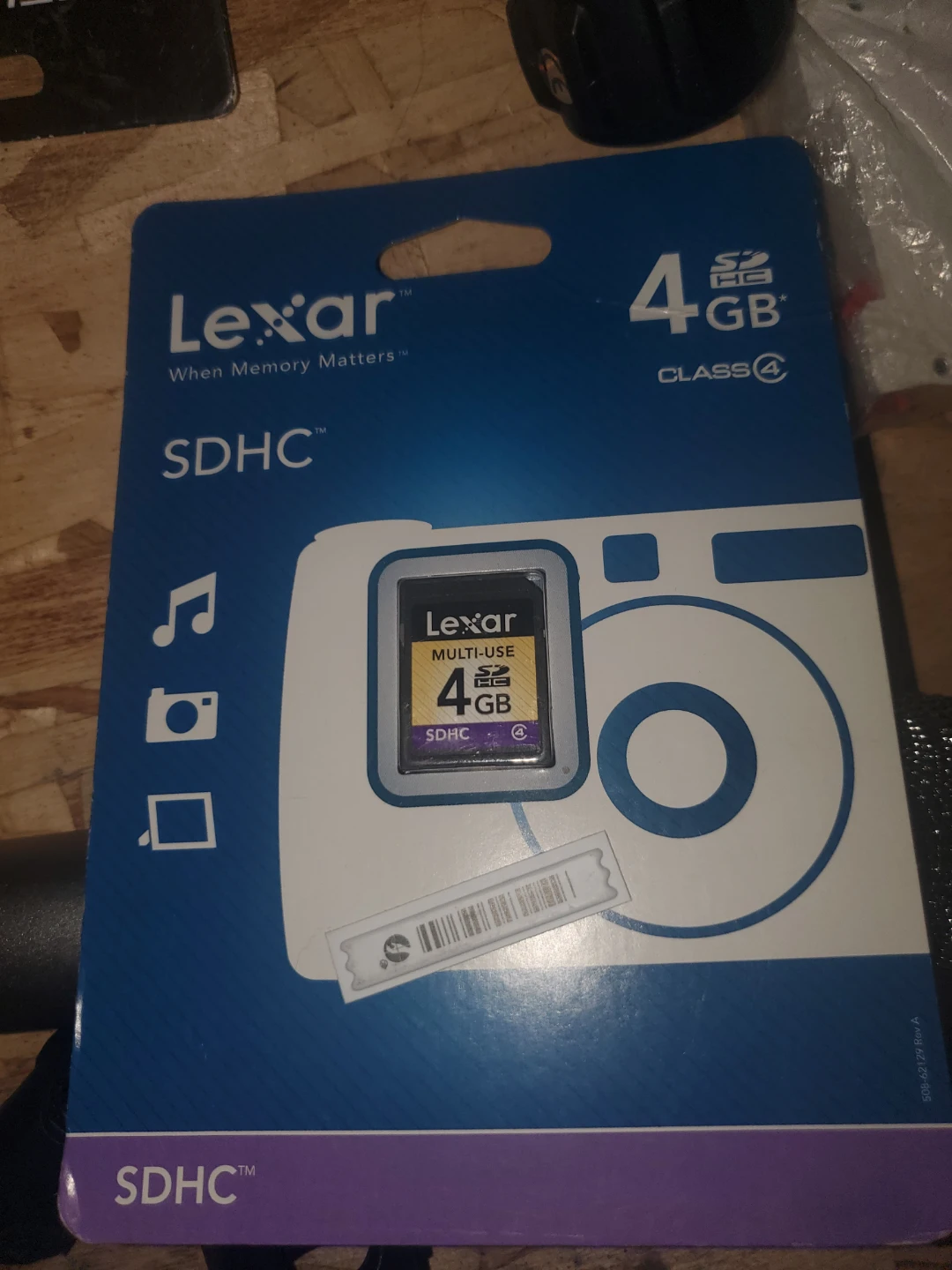 Lexar 4GB SDHC Memory Card Class 4