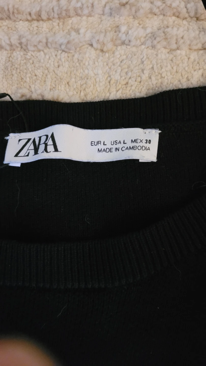 Robe noire Zara - photo 3