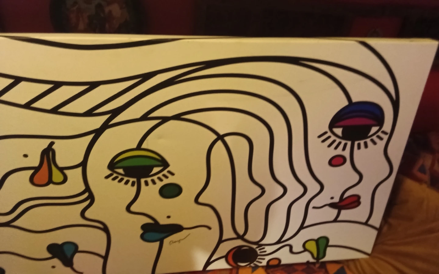 Large iCanvas "Faces" Wall Art by Ragni Agarwal - photo 3