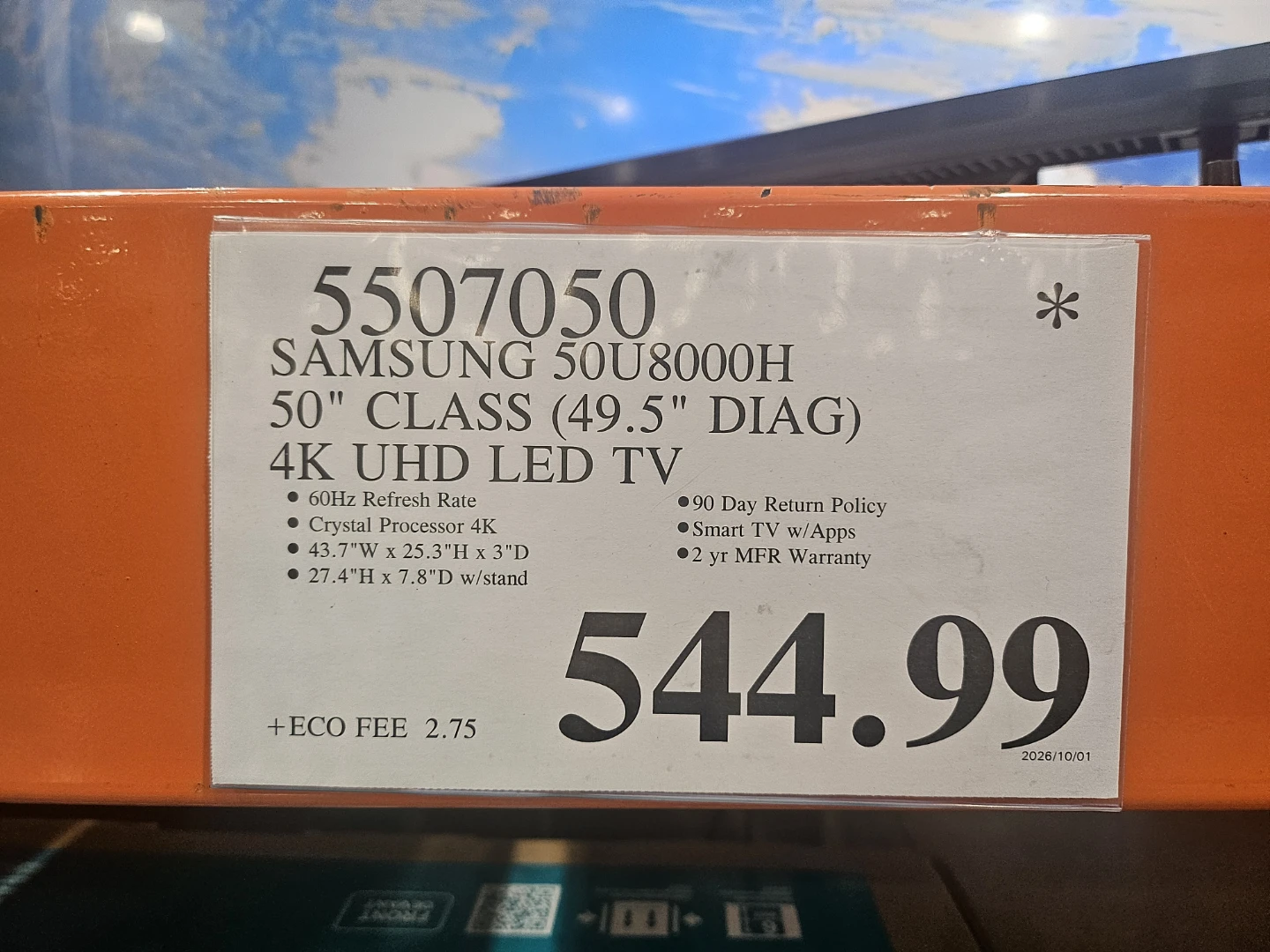 Brand new 50" Samsung UHD 4K Smart TV - photo 5