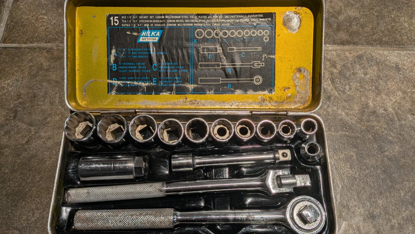 Hilka 15-Piece 1/2-inch Drive Socket Set