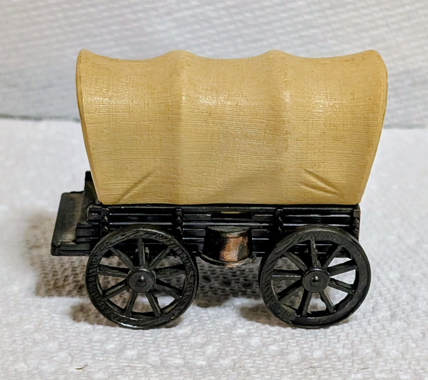 Vintage Diecast Stagecoach and Covered Wagon Pencil Sharpeners - photo 3