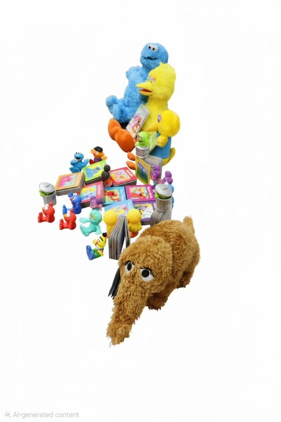 Sesame Street Plush Toys and Board Book Collection **LOT** - photo 5