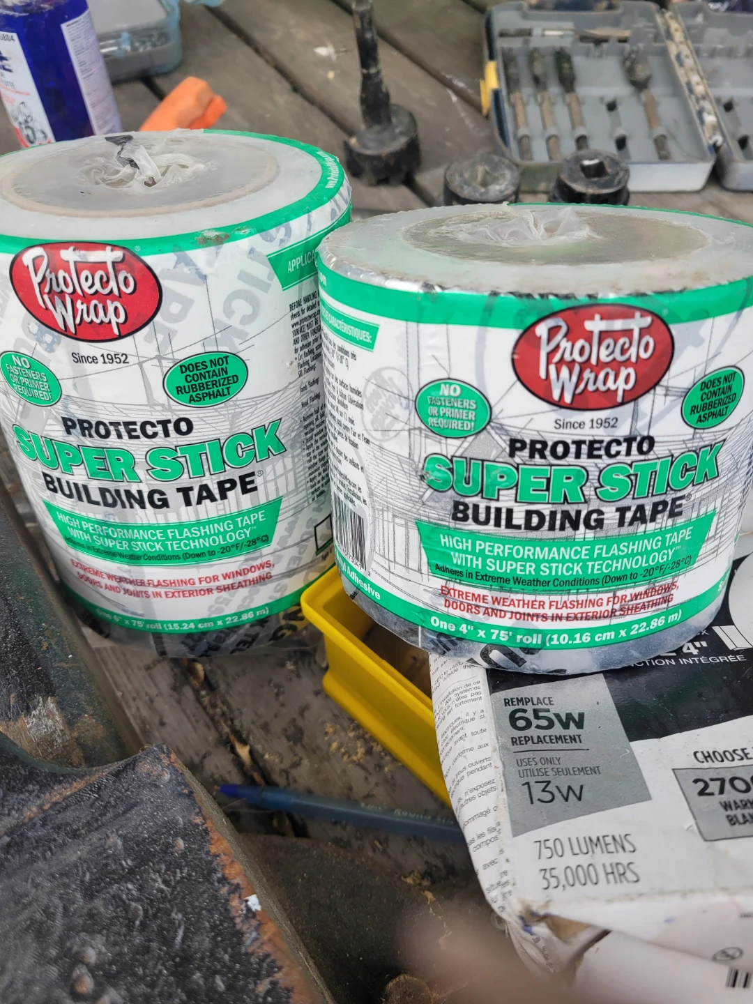 Protecto Wrap Super Stick Building Tape