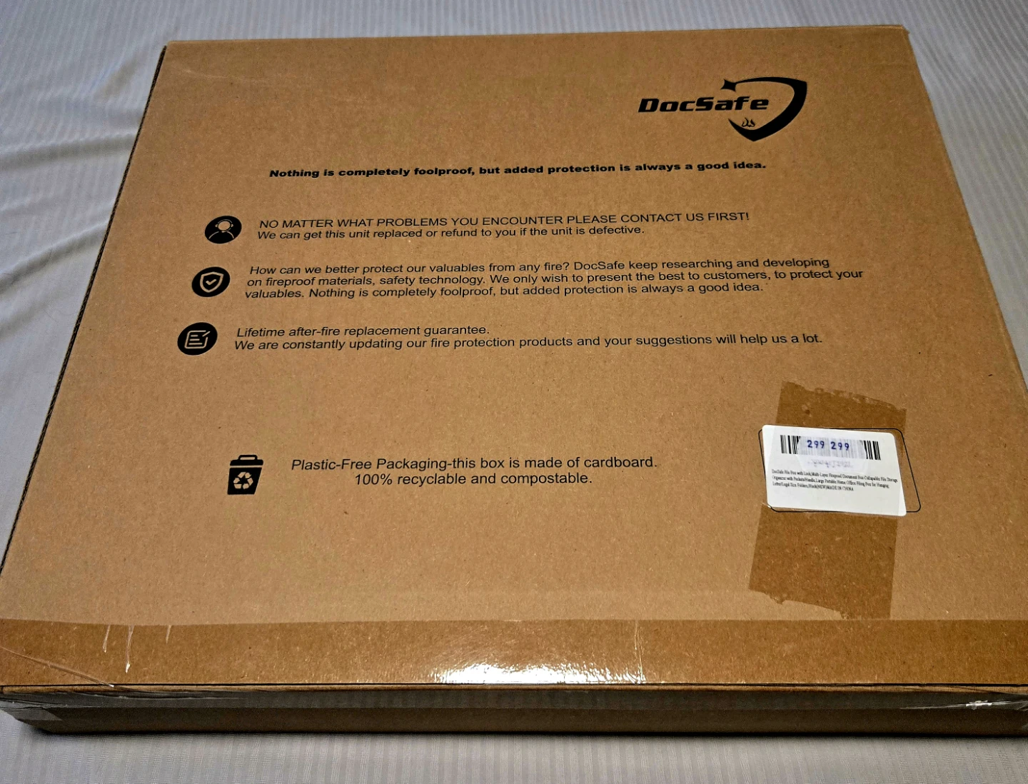 DocSafe Fireproof File Storage Box - photo 3