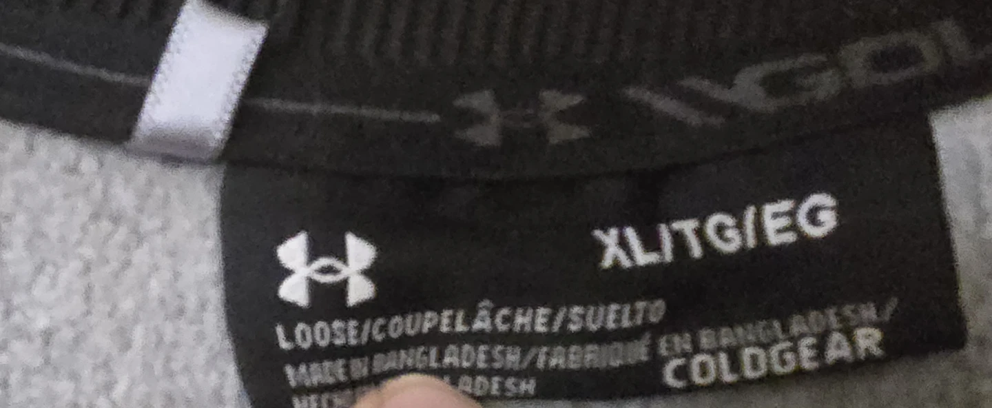 XL COLDGEAR Men's Fleece Crew Pullover.  BNWT. - photo 3