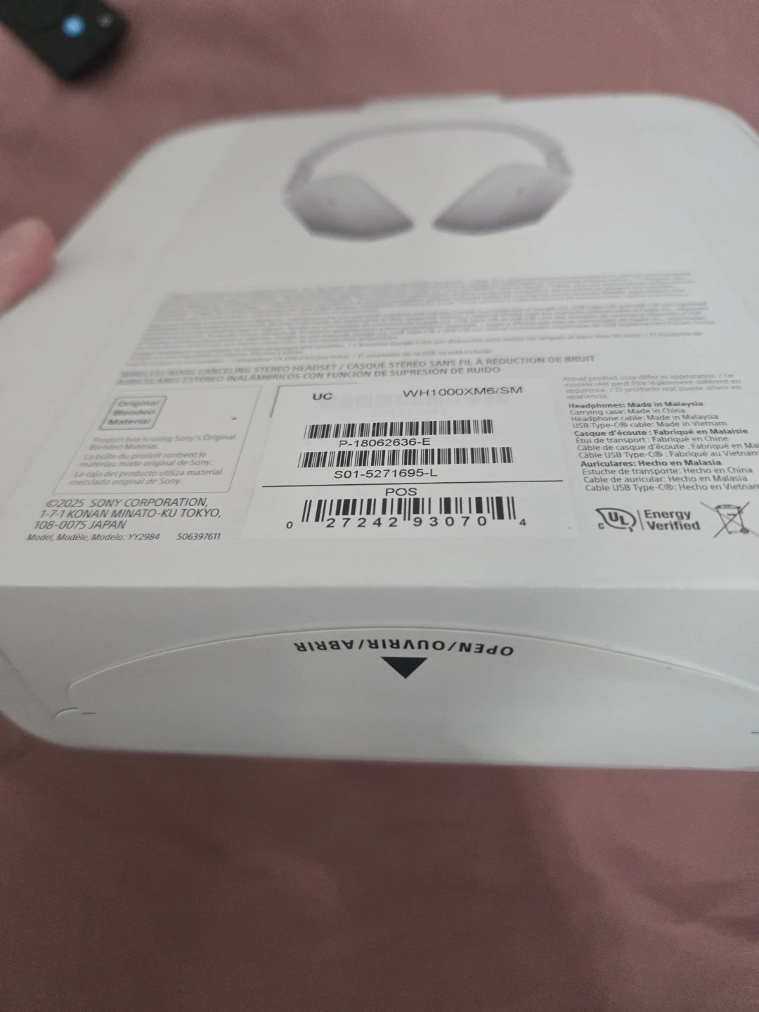 Sony WH-1000XM6 Wireless Noise Canceling Headphones