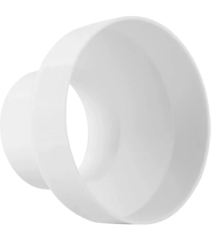 White PVC Pipe Reducer Adapter