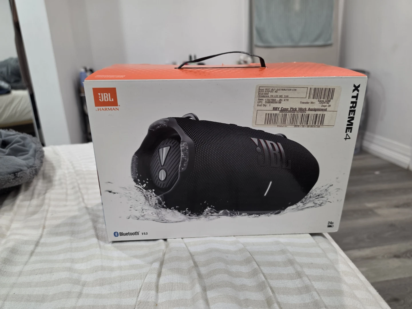 JBL Xtreme 4 Portable Bluetooth Speaker - Black