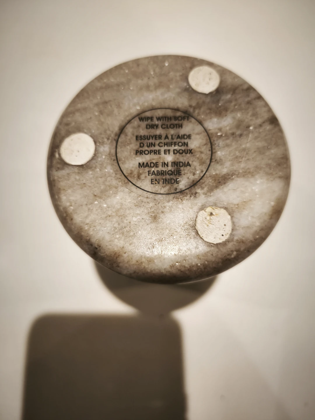 Natural Marble Stone Cylinder Holder - photo 3