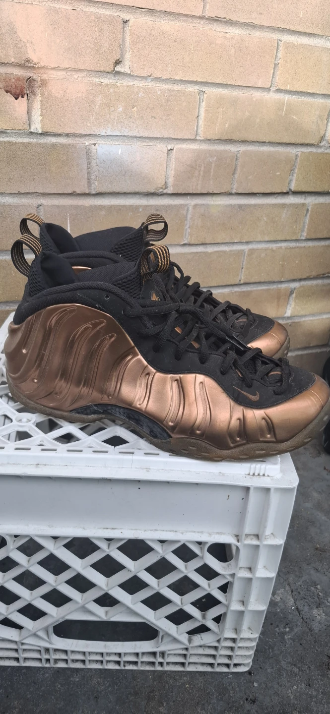 Foamposite Copper size 13