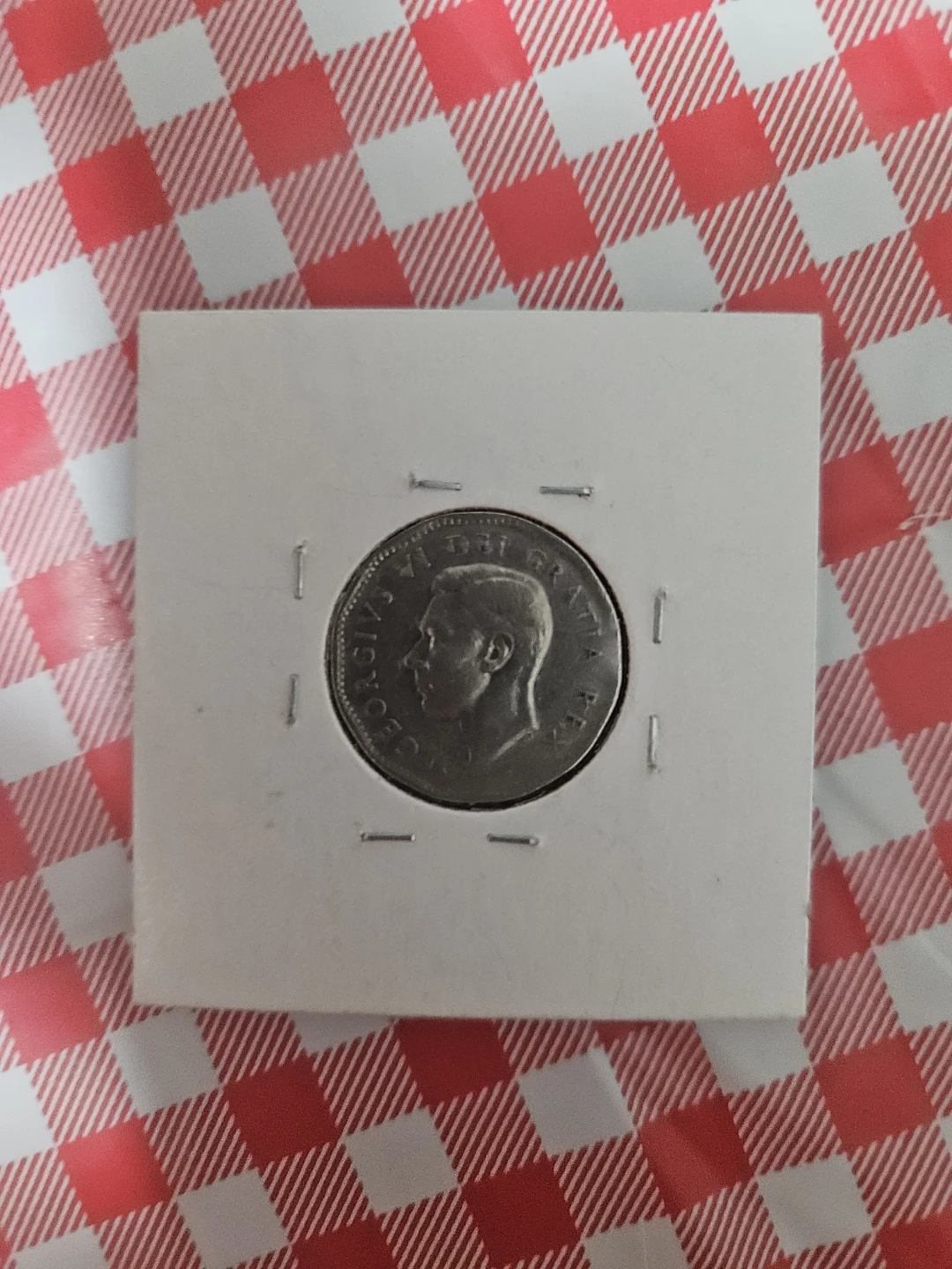 1950 Canadian 5 Cent Nickel - photo 2