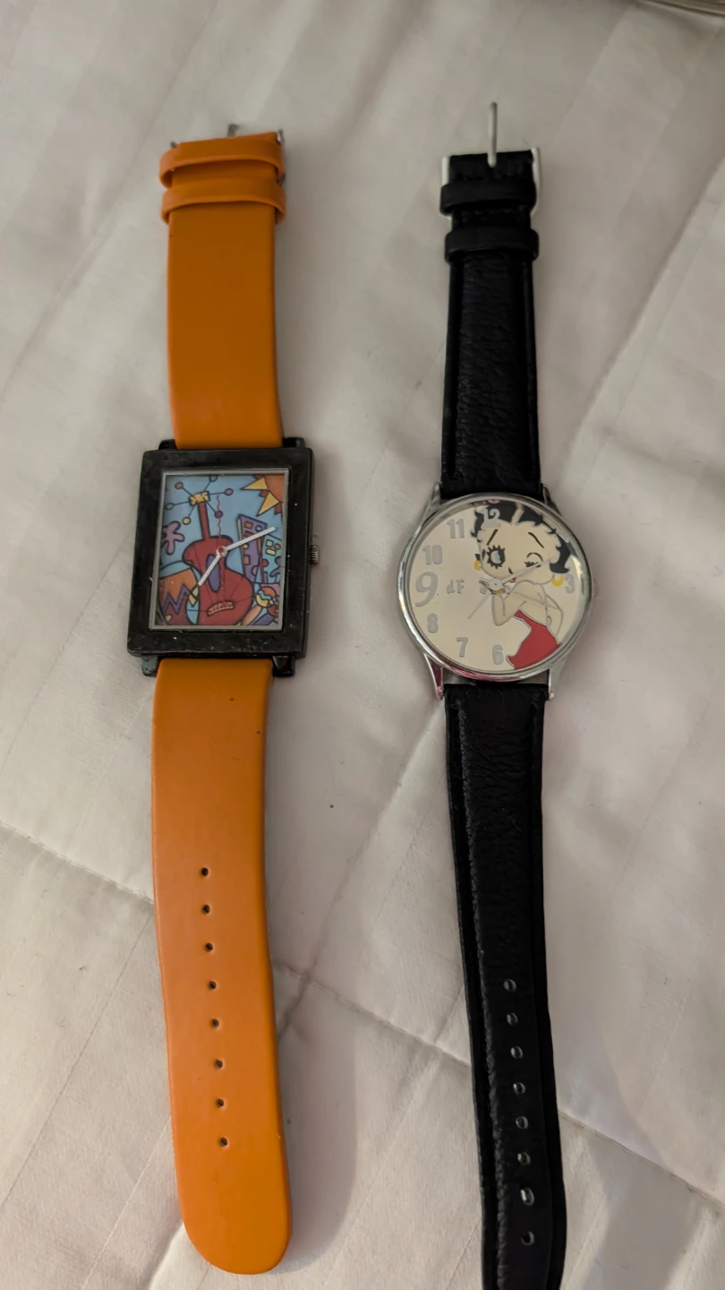Two Vintage Character Wristwatches