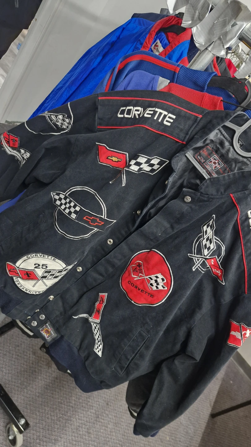 Vintage Jeff Hamilton Design Chevrolet Corvette Jacket