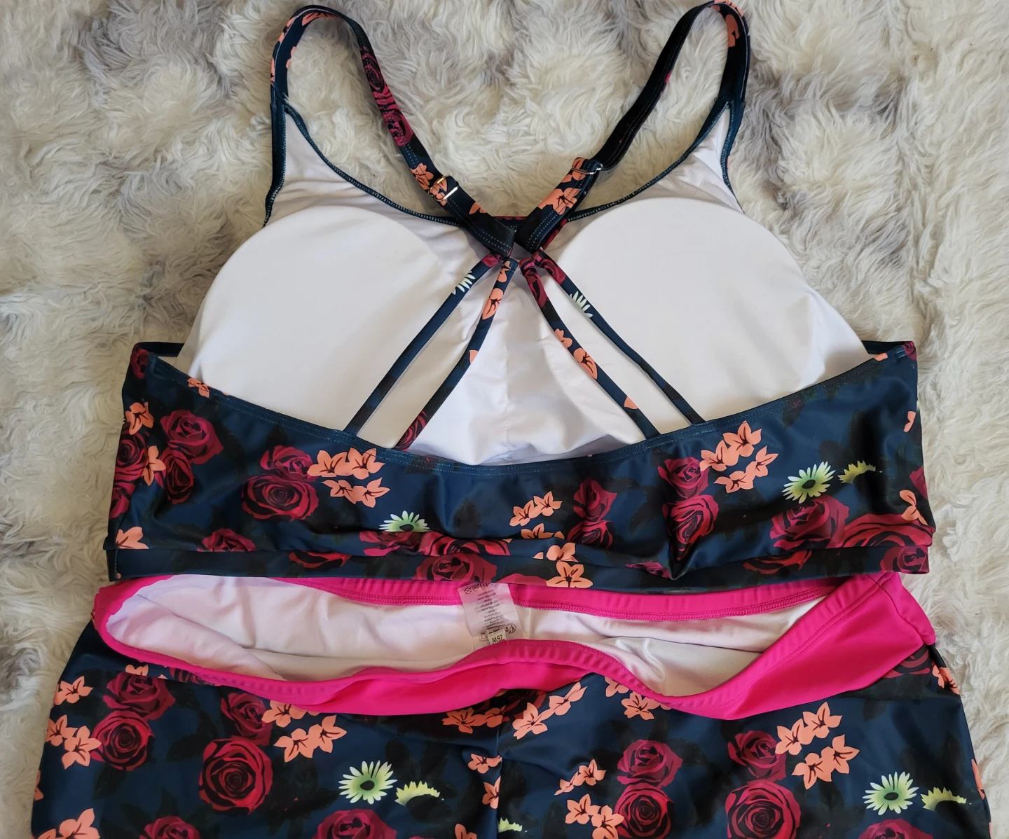 New 4XL Woman's Floral Print Bikini Set - photo 4