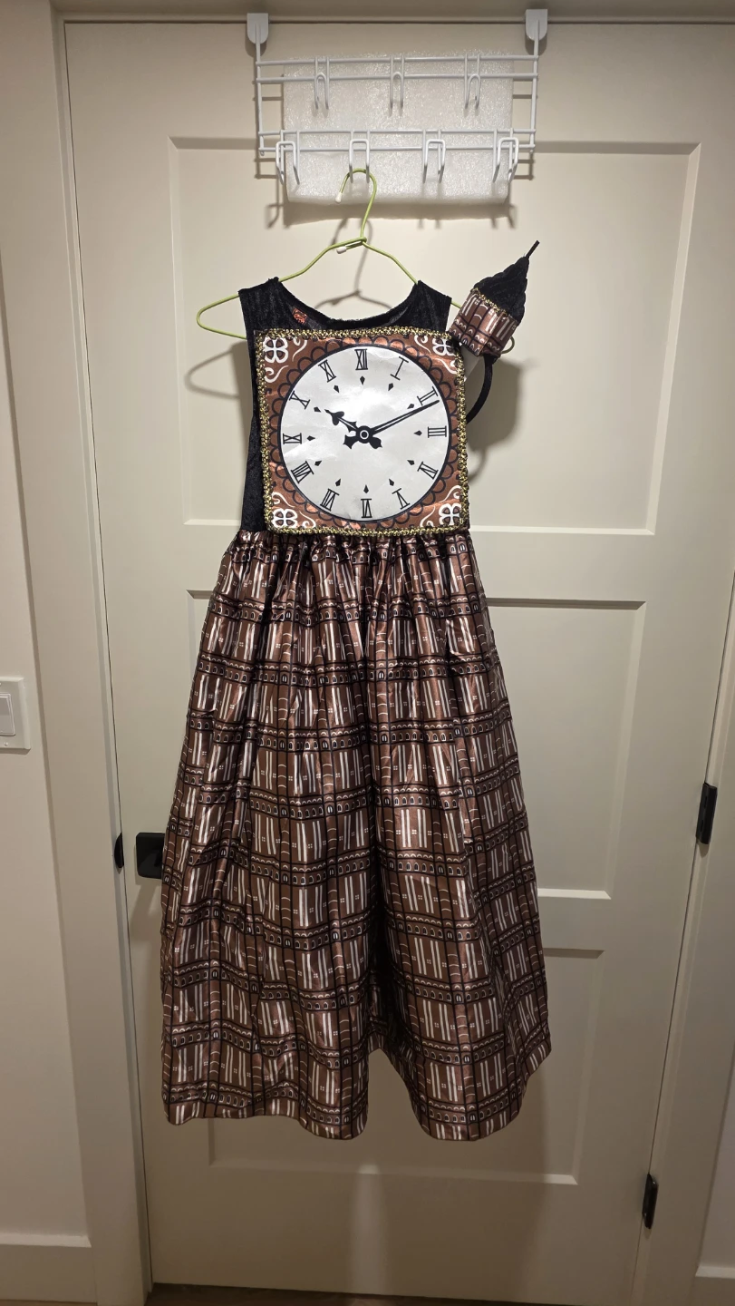Disney Alice in Wonderland Clock Costume