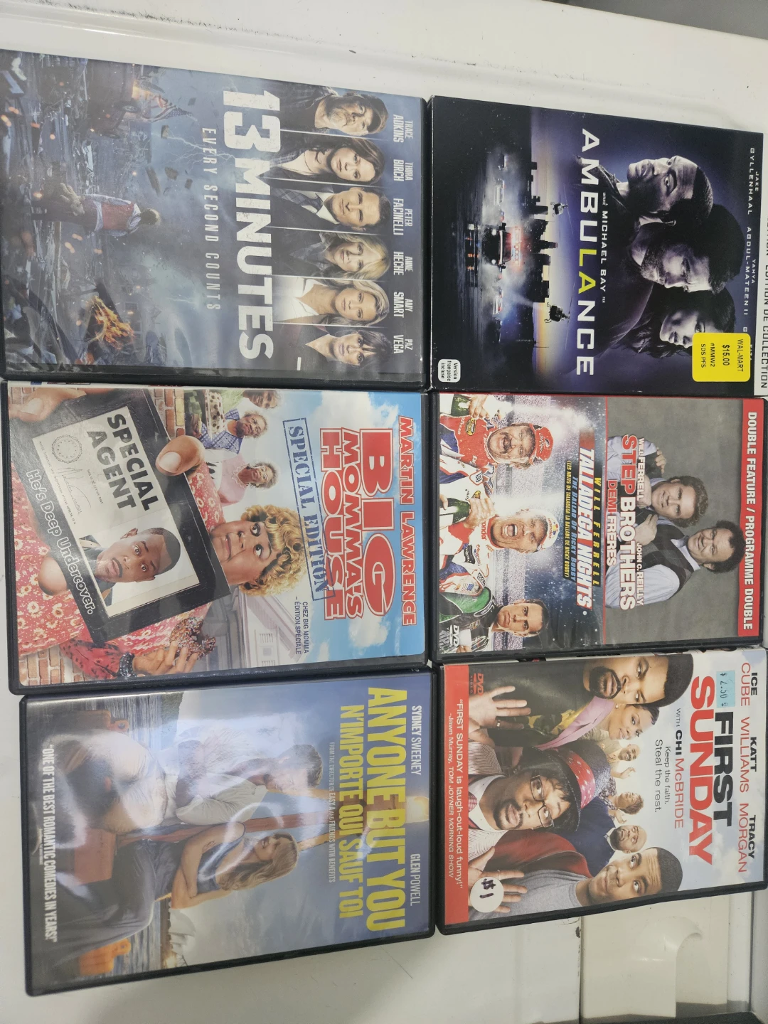 Lot of 6 Comedy and Action DVDs