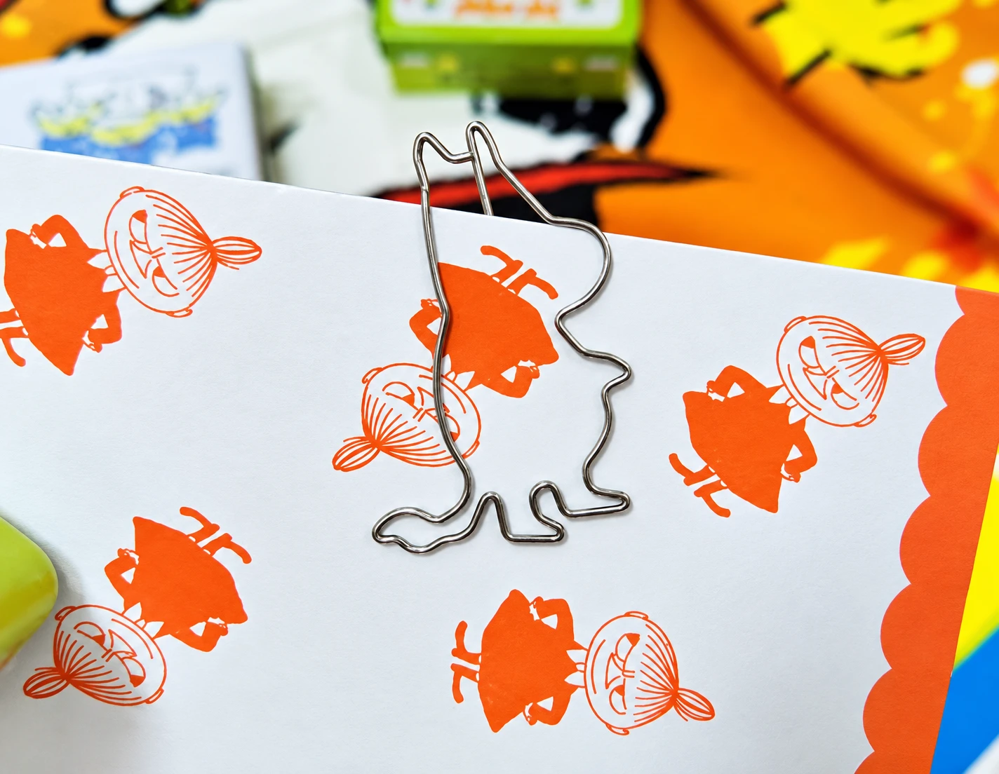 10 Moomin Character Paper Clips new - photo 5