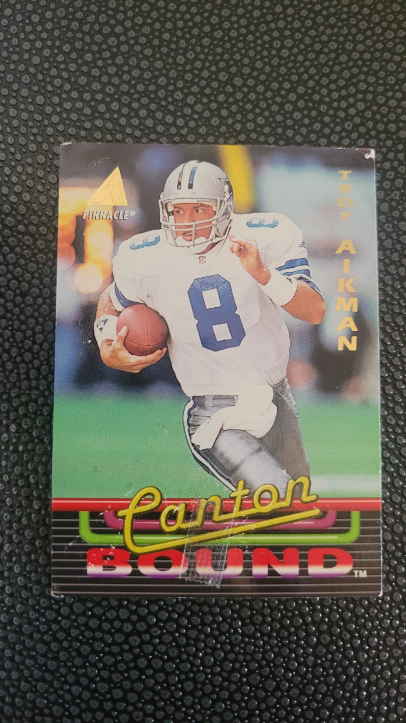 Troy Aikman Canton Bound Pinnacle Trading Card