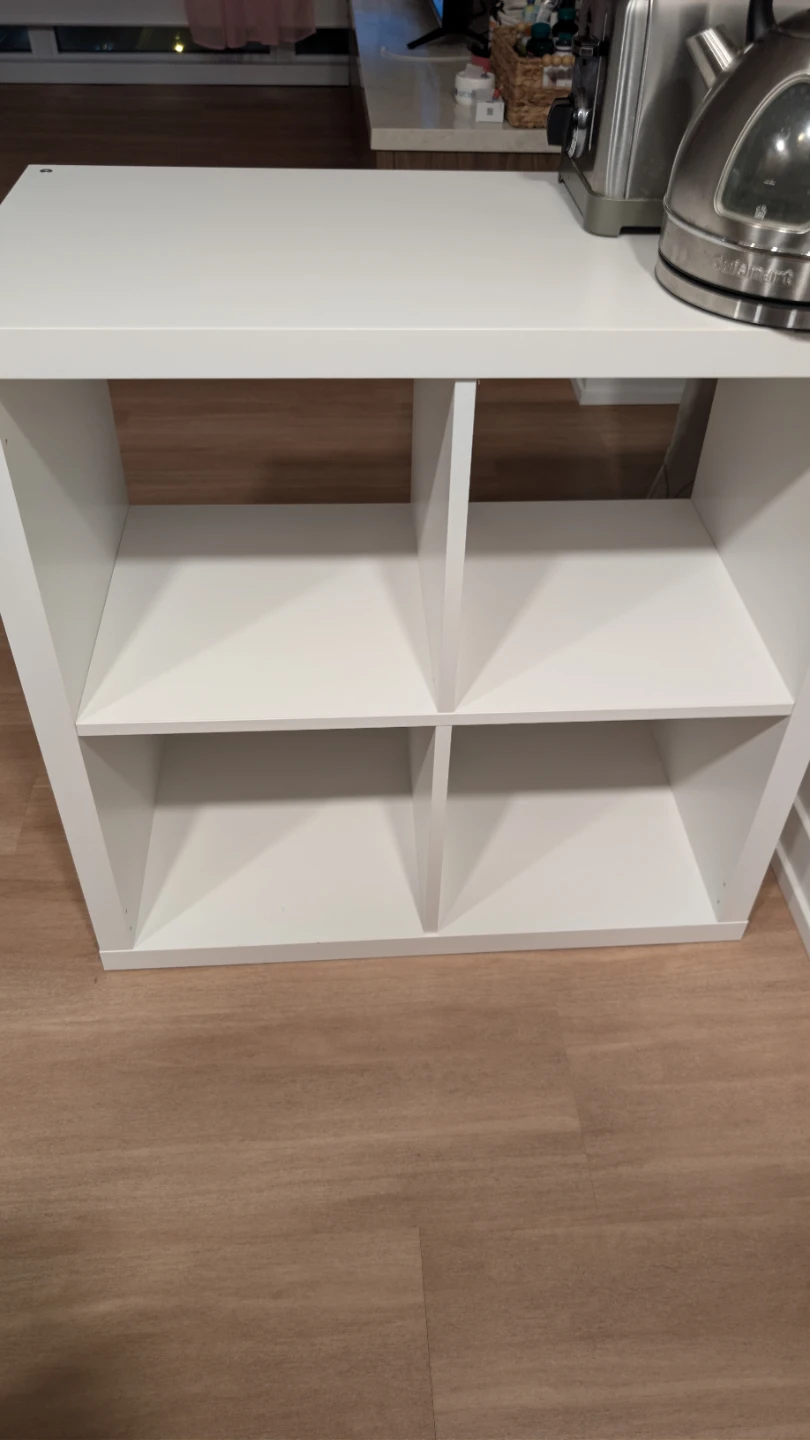 IKEA KALLAX Shelf Unit (2x2 / 4-Cube) – White - photo 5
