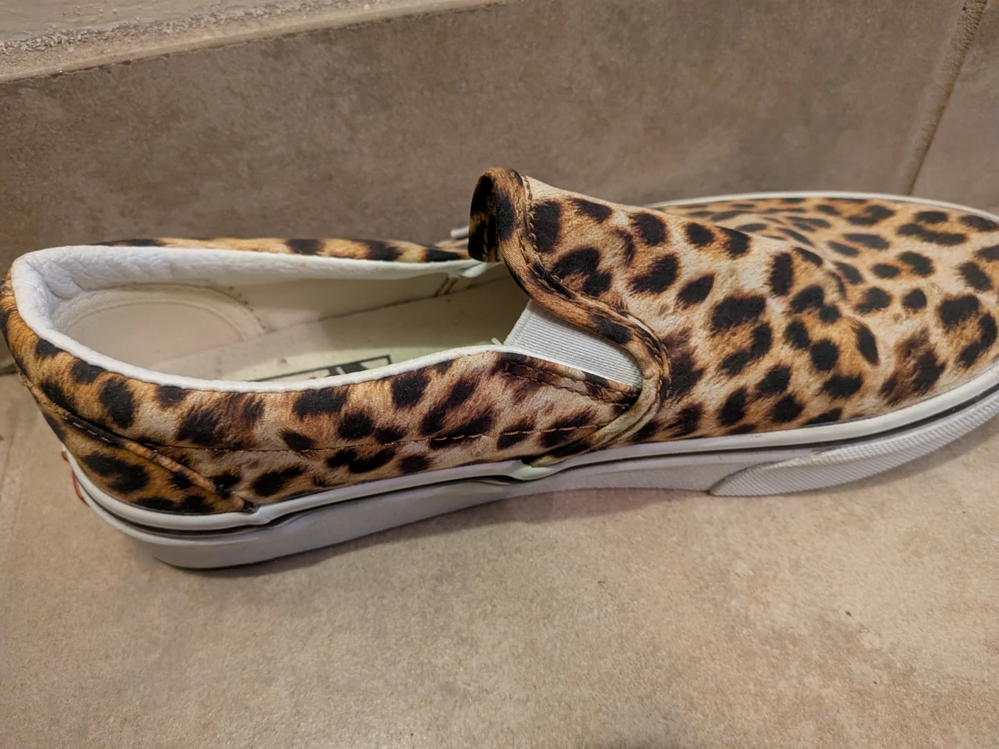 Vans Leopard Print Slip-On Shoes - photo 3