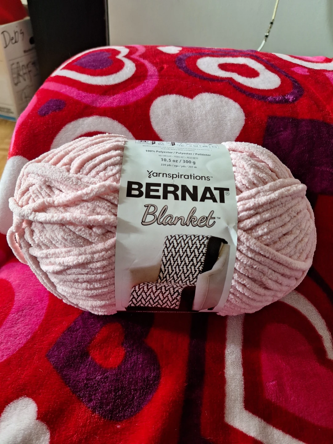 Bernat Blanket Yarn Pink