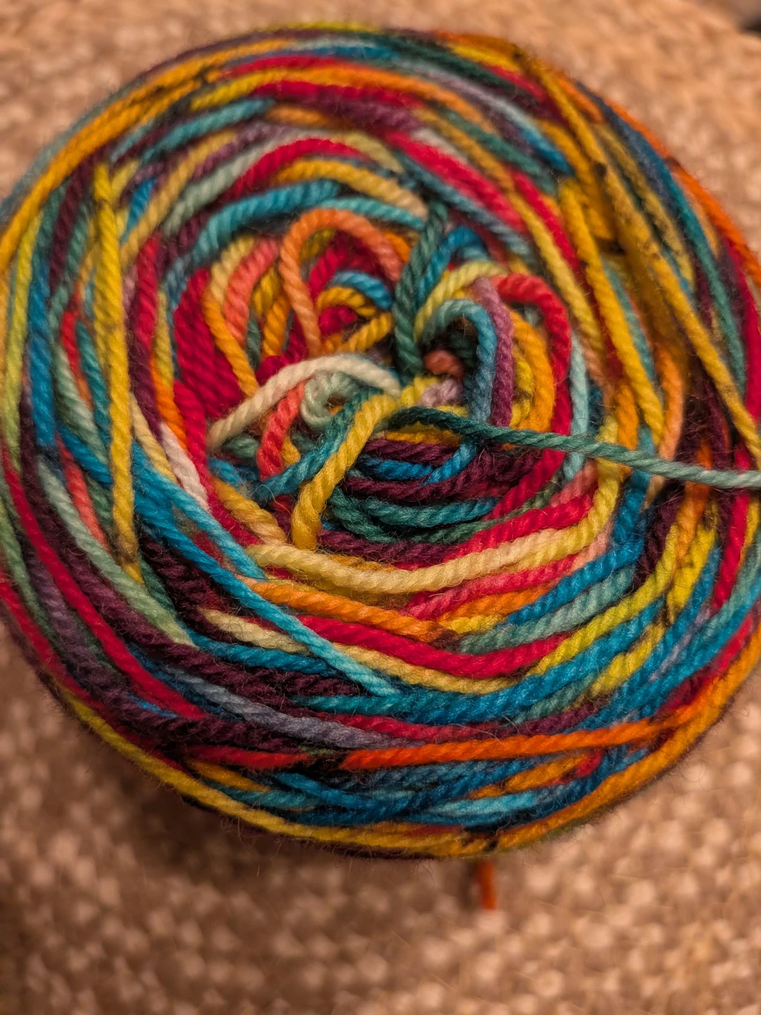 Hand-Dyed Sock Yarn - Speckle the Rainbow - photo 3