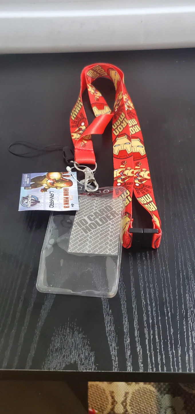 Marvel Iron Man 3 Lanyard with ID Holder