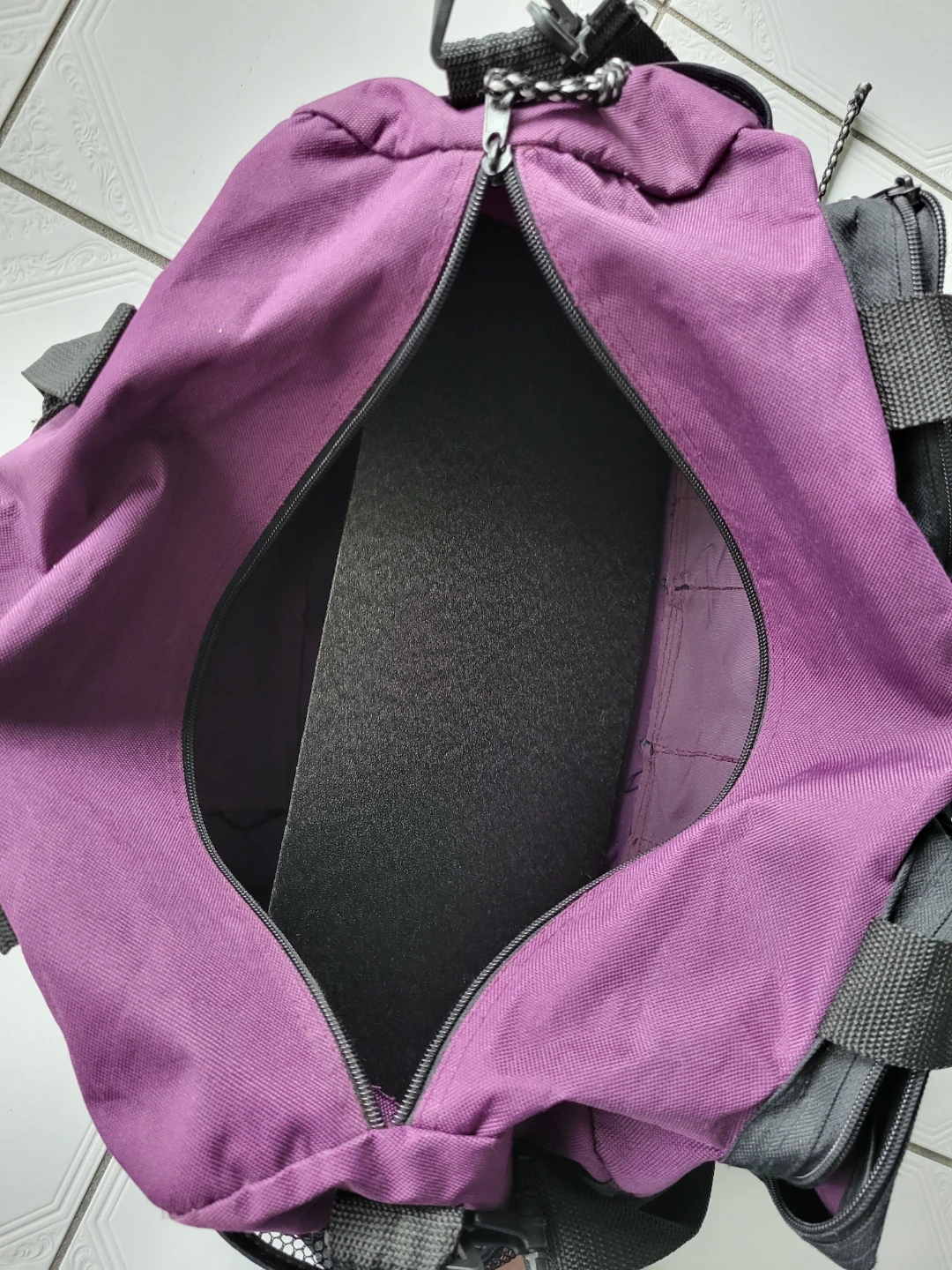 YNX Purple Sports Duffle Bag - photo 2