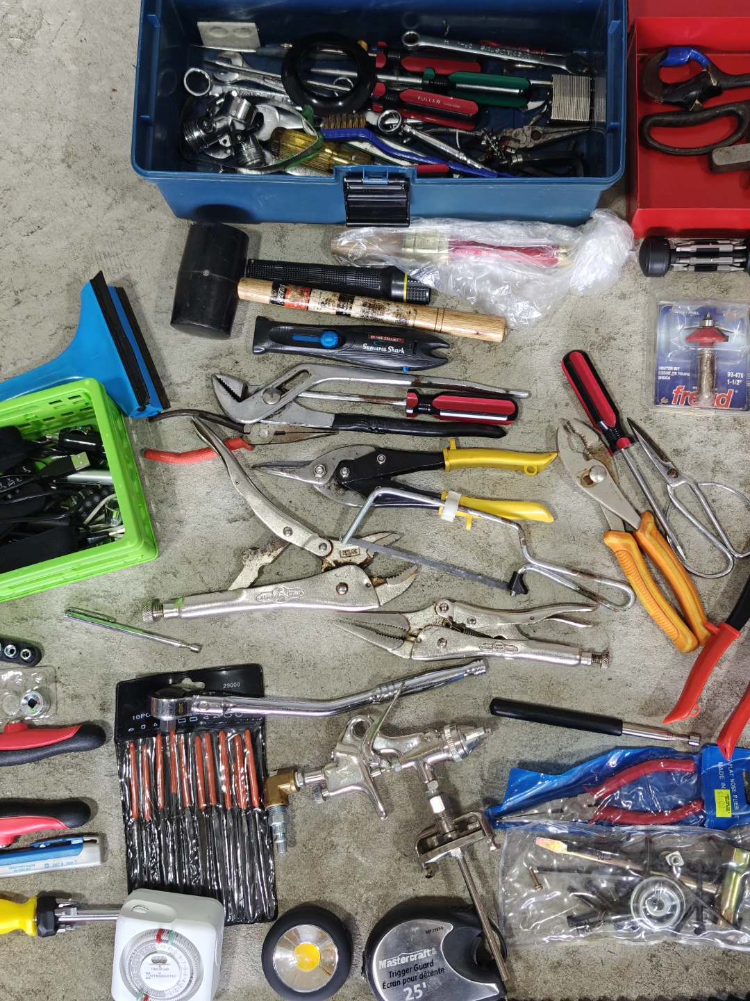 Huge Hand Tool Lot w/ Toolboxes - photo 4