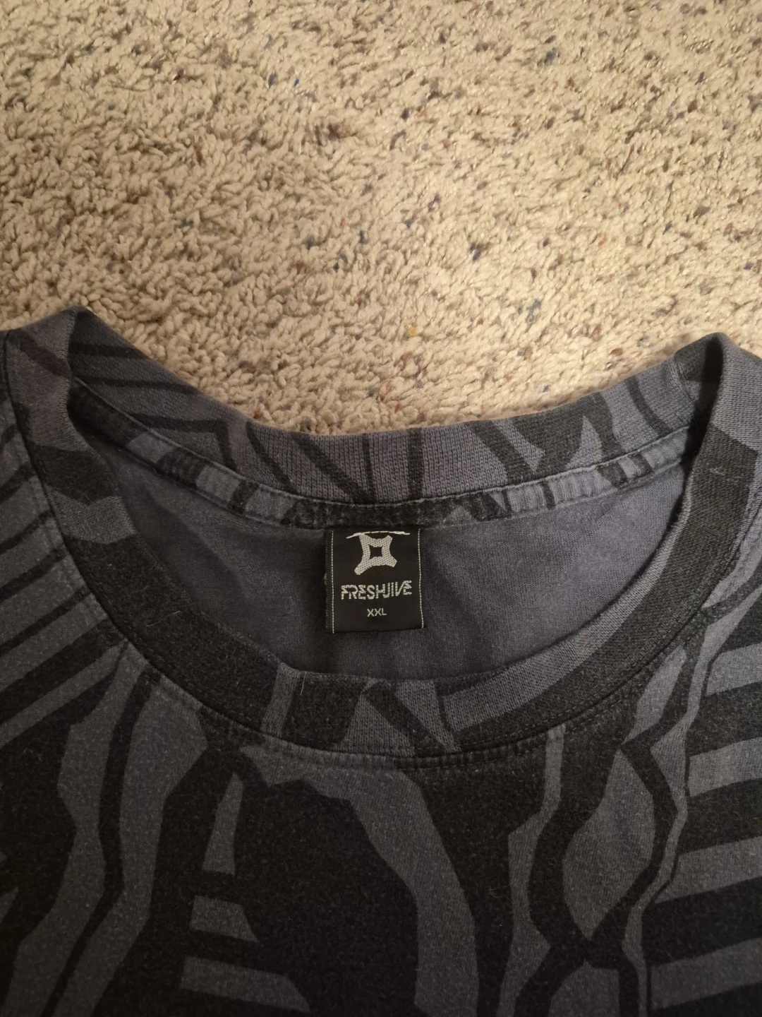 Vintage FRESHJIVE Street Wear T-Shirt XXL - photo 2